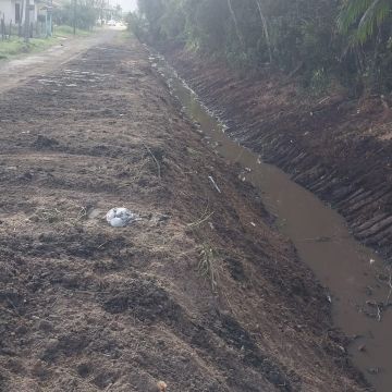 Prefeitura de Araranguá segue com ações preventivas diante do risco de chuvas intensas.