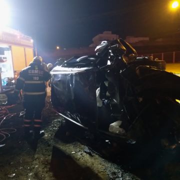 Acidente com múltiplas vítimas deixa dois mortos e quatro feridos em Criciúma