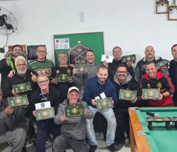 Partidas disputadas em detalhes marcou a grande decisão do Regional de Sinuca ontem em Araranguá