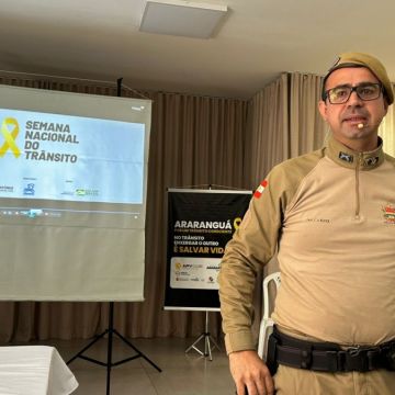 Maio Amarelo conscientiza alunos sobre segurança no trânsito