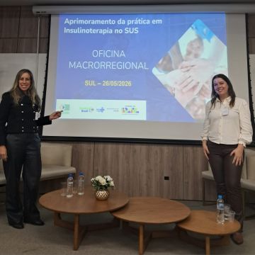 Saúde participa de oficina sobre insulinoterapia