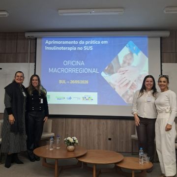 Saúde participa de oficina sobre insulinoterapia