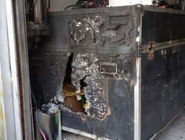 Incêndio atinge garagem usada como oficina de drones em Araranguá
