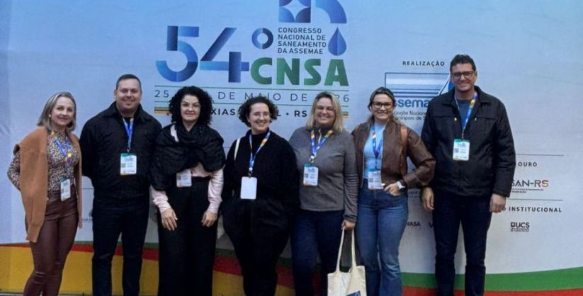 SAMAE de Araranguá participa do 54º Congresso Nacional de Saneamento da Assemae