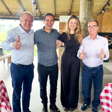 Time do Lula se reúne no Sul do estado; Giovana reforça união