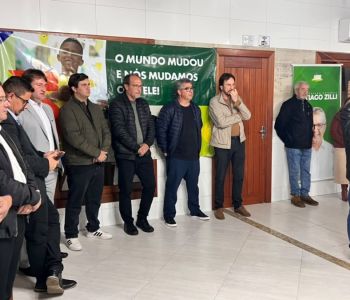 MDB de Araranguá reúne lideranças e declara apoio à reeleição de Tiago Zilli