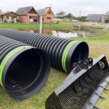 SAMAE de Araranguá realiza obras preventivas para minimizar impactos de futuras cheias