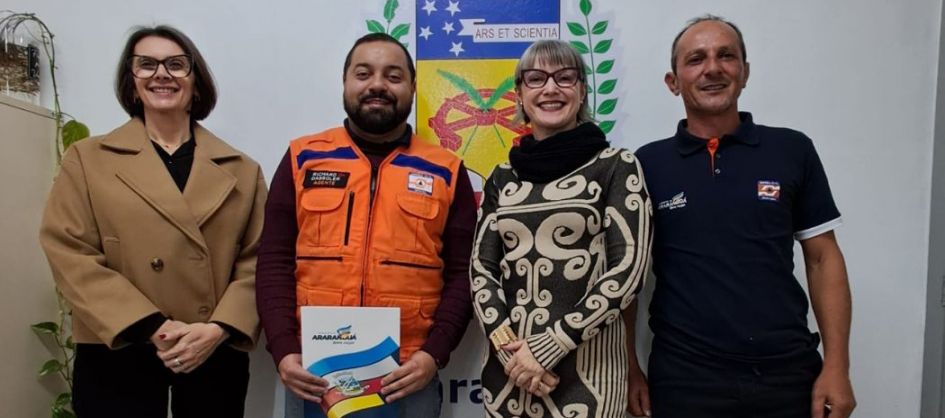 Defesa Civil realiza visita institucional à UFSC