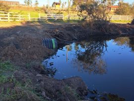 Defesa Civil e Samae realizam melhorias em drenagem na Lagoa da Serra