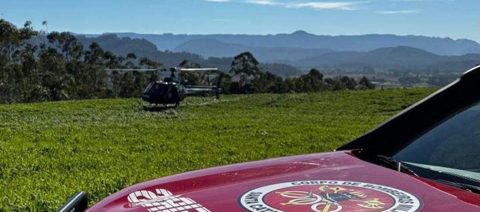Serviço aeromédico socorre homem ferido por disparo de ar...