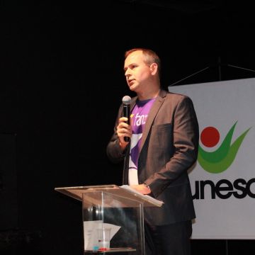 Palestra lotada de Arthur Igreja marca lançamento do FAN 2019