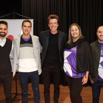 Palestra lotada de Arthur Igreja marca lançamento do FAN 2019