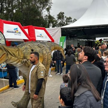 Belinzoni Dino Parque é inaugurado e passa a ser nova atração turística de Araranguá