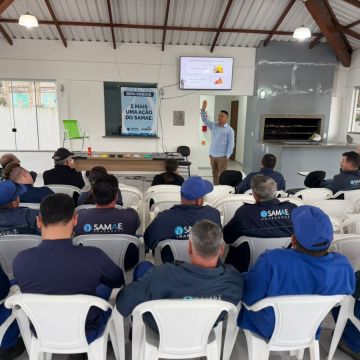 SAMAE de Araranguá inicia Semana Interna de Prevenção de Acidentes do Trabalho