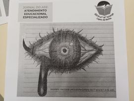Escola cria jornal inclusivo
