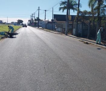 Projeto Recomeçar avança com limpeza urbana