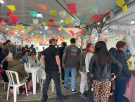 Quarta edição do Arraiá Solidário reúne entidades beneficentes na Praça Nereu Ramos