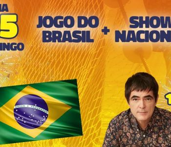 Domingo terá transmissão do jogo do Brasil e show nacional com Samuel Rosa na 33ª Festa do Peixe