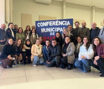 Sombrio participa de Conferência Municipal  para debater o fortalecimento do SUS