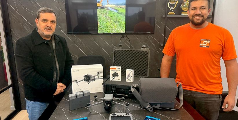 Santa Rosa do Sul recebe drone de alta tecnologia para Defesa Civil