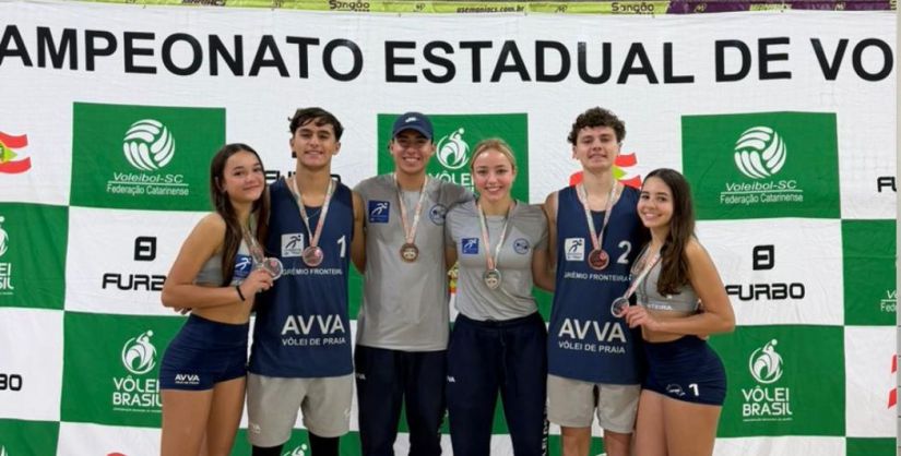 Araranguá conquista dobradinha no pódio estadual