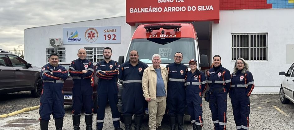 SAMU completa um ano de atuação em Balneário Arroio do S...