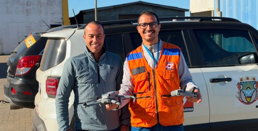 Defesa Civil de Balneário Arroio do Silva passa a contar com drone para reforçar ações de monitoramento