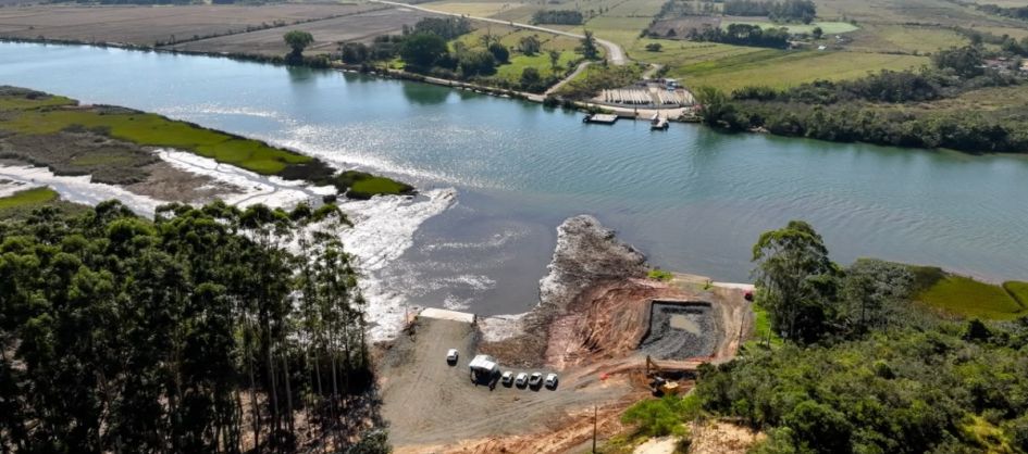 4ª Ponte avança: Tiago Zilli e Cesar Cesa acompanham de perto obra que vai transformar Araranguá