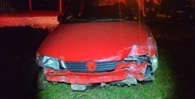 Motorista é preso por embriaguez ao volante após acidente em Santa Rosa do Sul