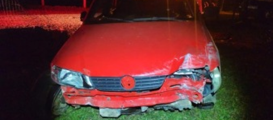 Motorista é preso por embriaguez ao volante após acidente em Santa Rosa do Sul