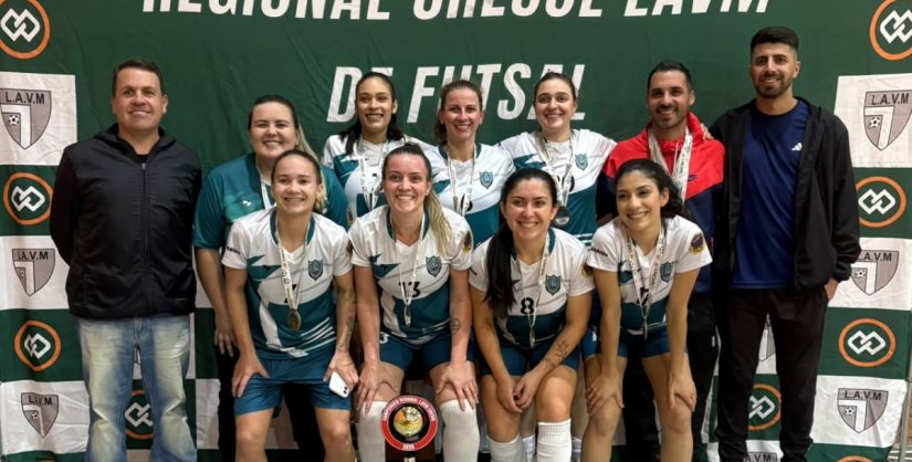 DME Turvo/Juventude Turvense conquista título regional da LAVM no feminino livre