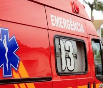 Motociclista fica ferido em acidente de trânsito em Araranguá