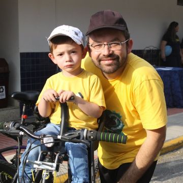 Mais de 300 pessoas reunidas no Passeio Ciclístico da Família Futurão