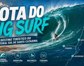 Sul catarinense ganha Rota do Big Surf para conectar esporte, turismo e negócios