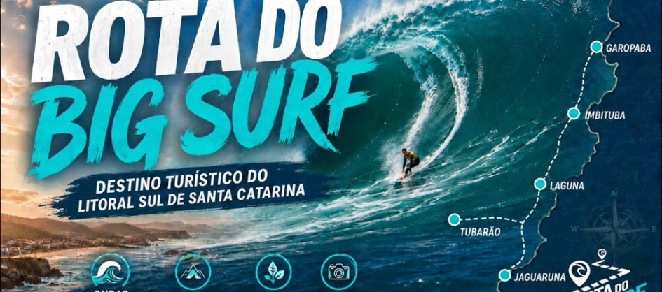 Sul catarinense ganha Rota do Big Surf para conectar esport...
