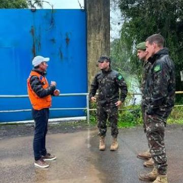 Defesa Civil organiza simulado de emergência com apoio do Exército em Araranguá