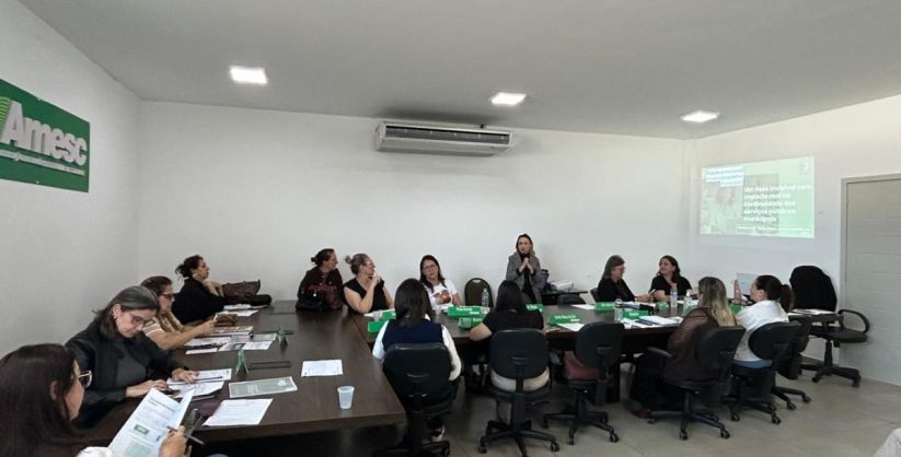 Colegiado Regional de Educação da AMESC reúne secretários para fortalecer ações