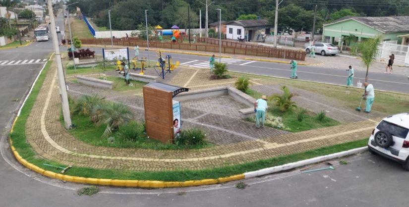 Projeto Recomeçar amplia ações de limpeza e zeladoria em Araranguá