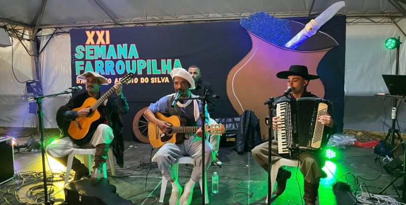 Prefeitura abre credenciamento para cantores e bandas que desejam se apresentar na Semana Farroupilha