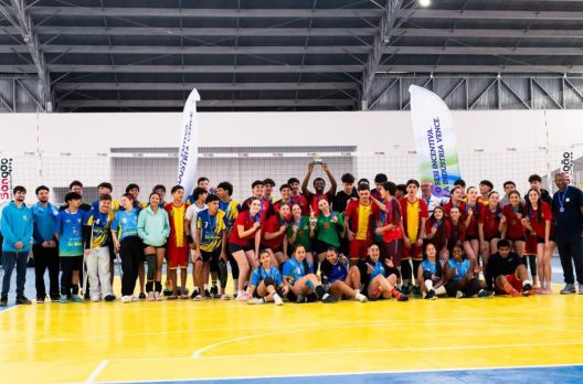 Balneário Arroio do Silva sedia Torneio SESI de Voleibol e conquista segundo lugar nas ca...