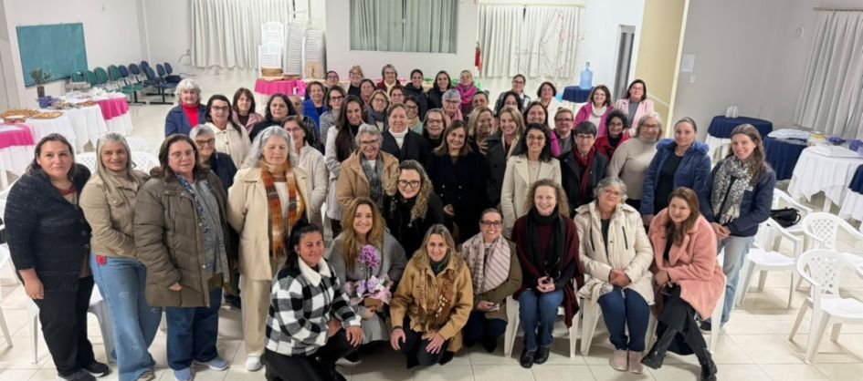 Encontro reúne lideranças dos grupos de mulheres de Melei...