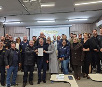 Balneário Gaivota renova  Convênio do Projeto Tigrinhos