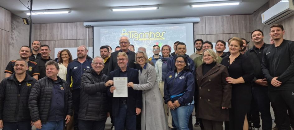 Balneário Gaivota renova  Convênio do Projeto Tigrinhos
