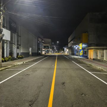 Demutran realiza melhorias na sinalização de trânsito em Araranguá