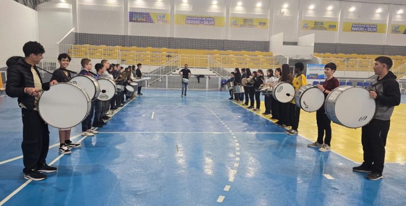 Fanfarra de Balneário Arroio do Silva intensifica ensaios para o desfile cívico