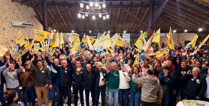 Com salão lotado, deputado Tiago Zilli dá início à campanha em Praia Grande