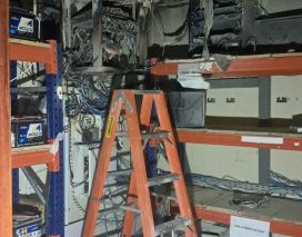 Incêndio atinge sala de TI de supermercado no Centro de Balneário Arroio do Silva