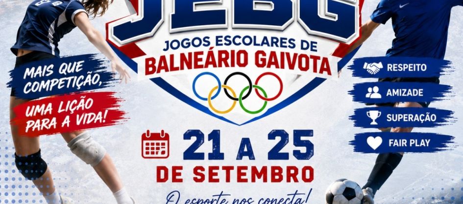 Balneário Gaivota se prepara para a grande abertura dos Jogos Escolares