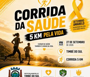 Já garantiu sua vaga no Corrida da Saúde de Timbé do Sul?
