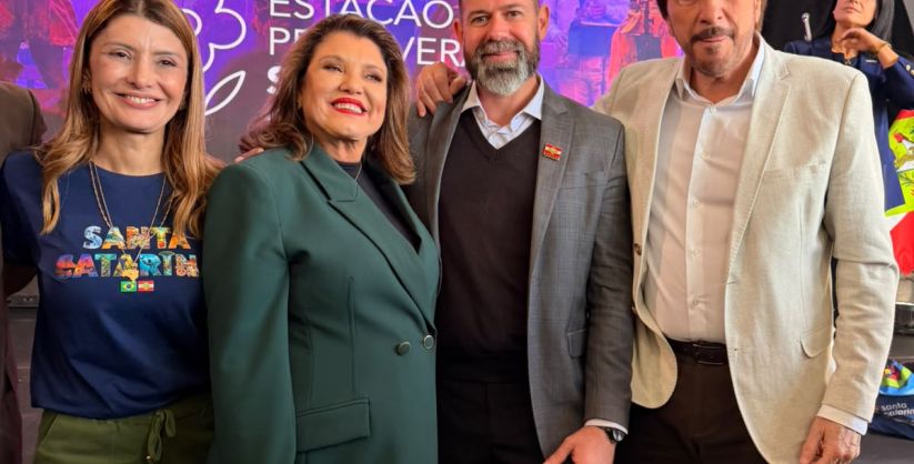 Embaixador Honorário de SC participa do lançamento da Estação Primavera